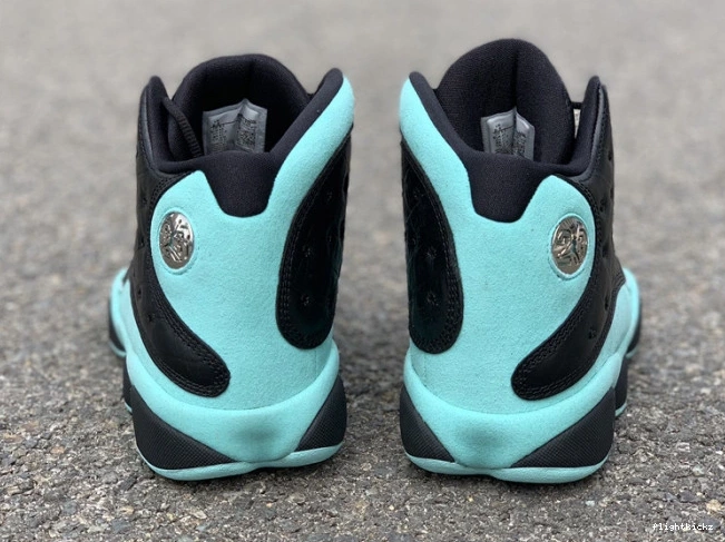 13 Green Air Jordan Retro Island 414571-030 Black 0819
